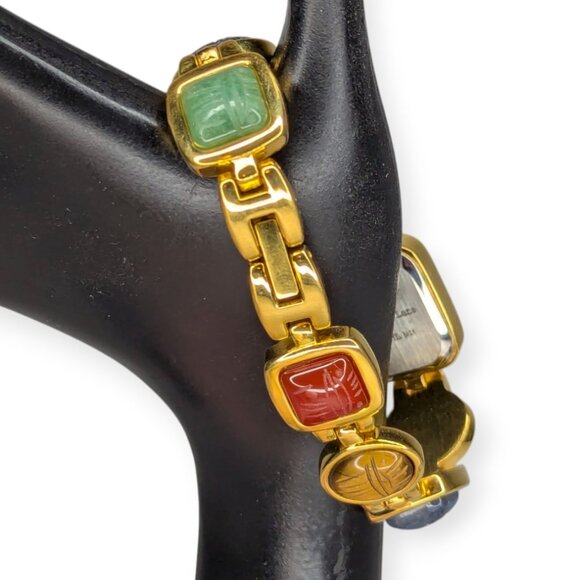 Vintage Kenneth Jay Lane KJL Women's Precious Stones Limited Edition Watch - Picture 6 of 14